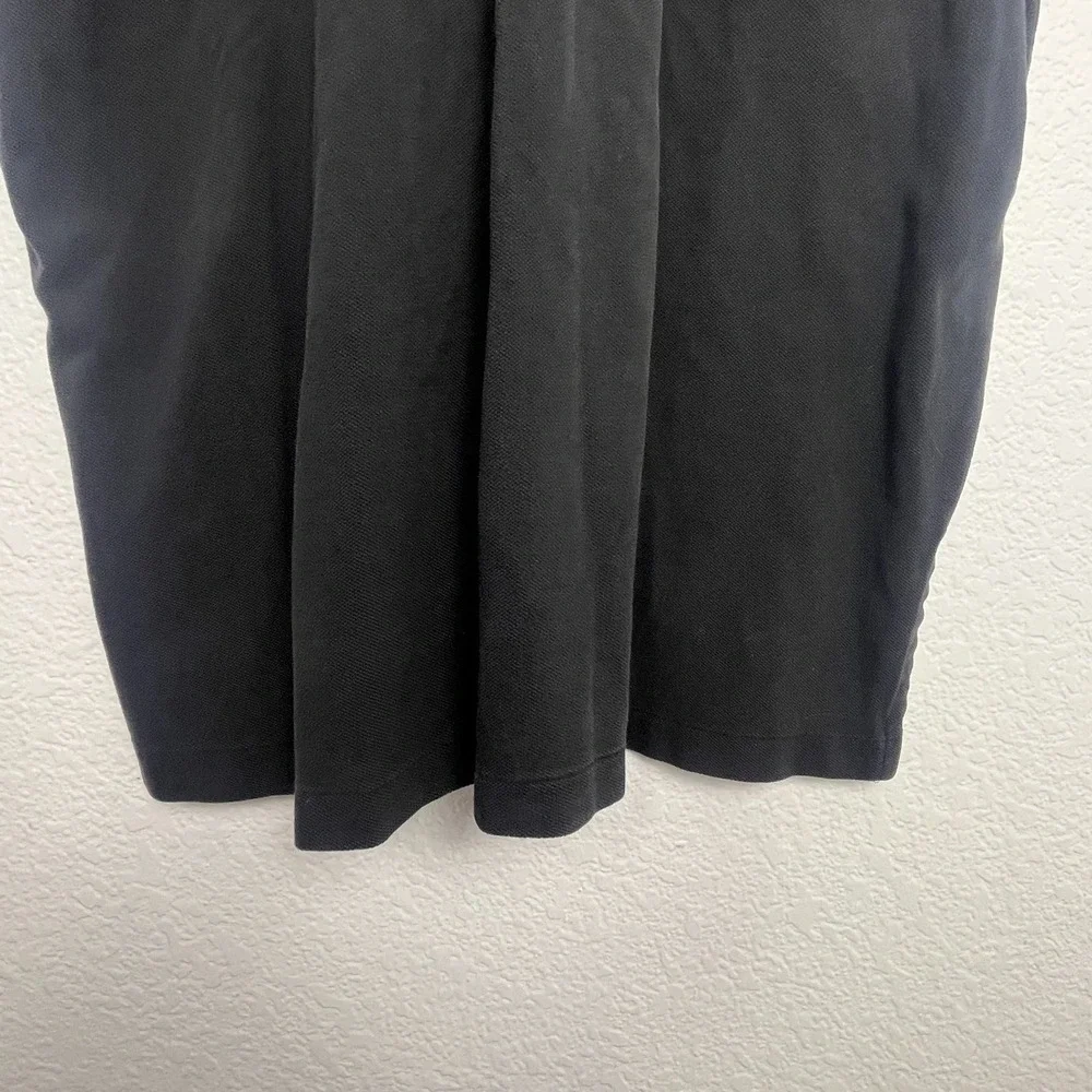 Polo Ralph Lauren Polo Shirt Mens‎ 2XL Black Cotton Pony Logo Side Slit Golf